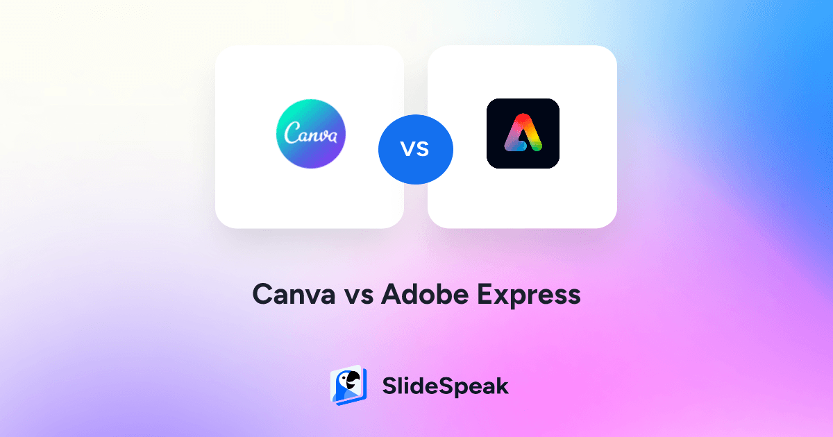 Canva vs Adobe Express - Who's the better AI presentation software