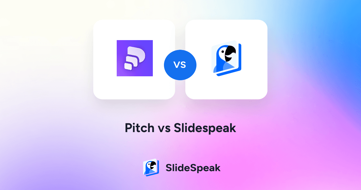 Pitch vs Slidespeak