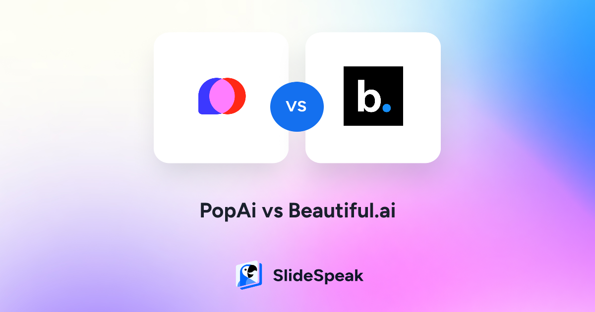 PopAi vs Beautiful.ai: Battle of AI Presentation Software