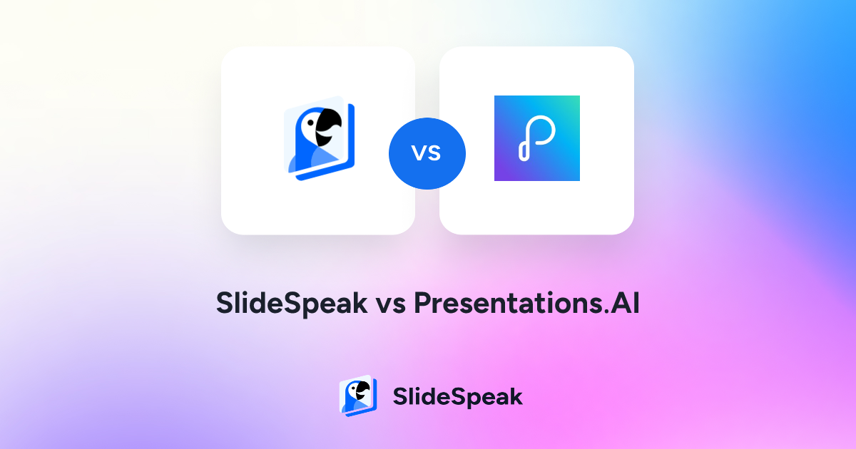 Presentations AI vs SlideSpeak: A detailed comparison
