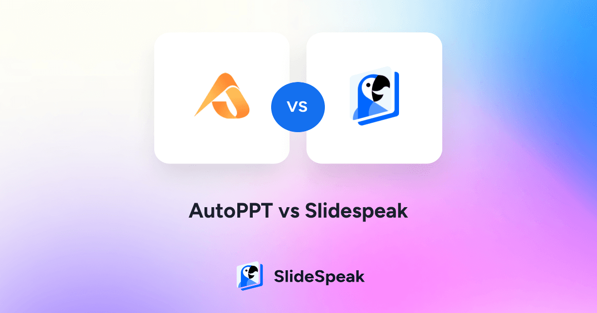 AutoPPT vs Slidespeak