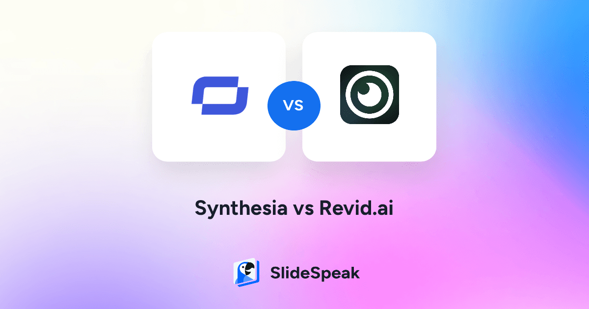 Synthesia vs Revid.ai: Best AI Video Generator Comparison 2025