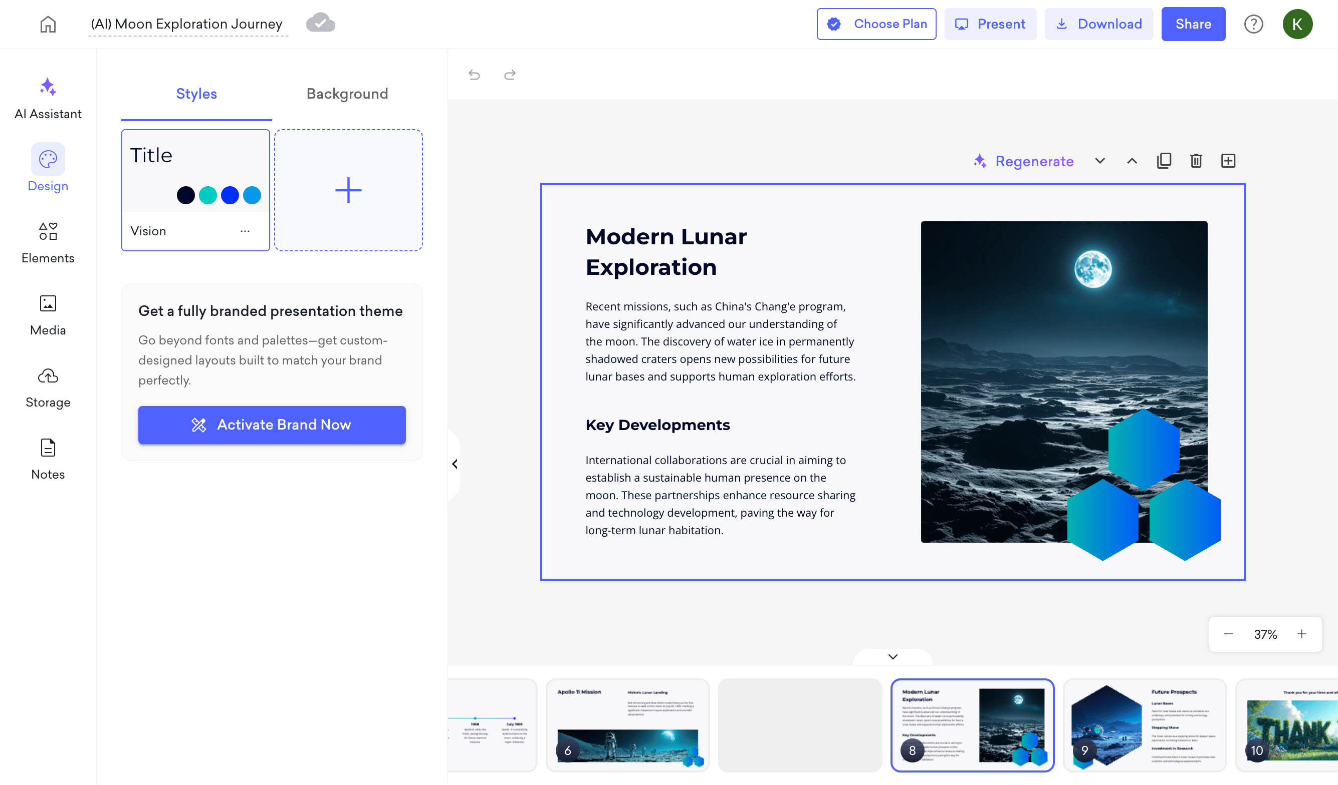 Decktopus editor