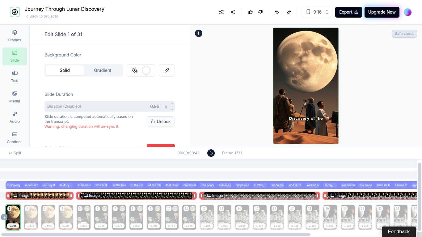 Revid.ai Video Editor