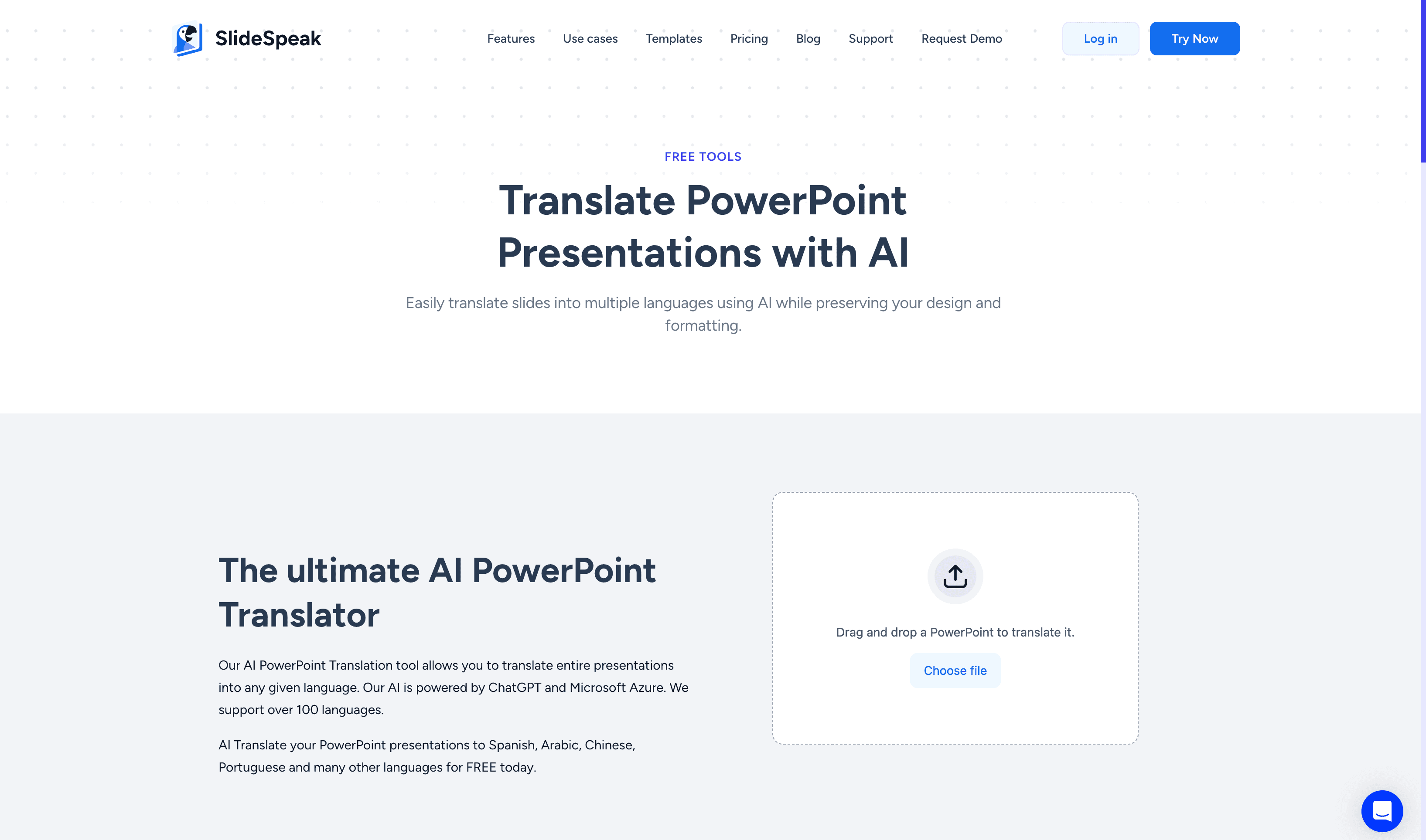 SlideSpeak AI Presentation Platform