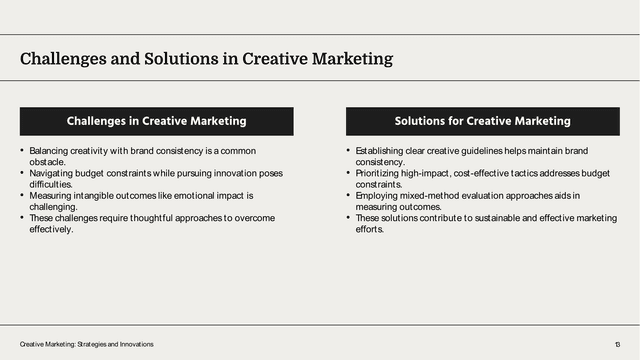 Creative Marketing Deckeroo template slide 13 preview