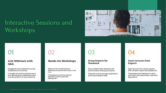 Educational Course Slides template slide 11 preview