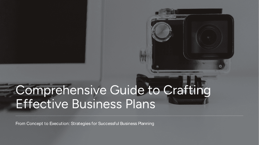 Modern Business Plan