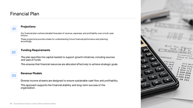 Modern Business Plan template slide 11 preview