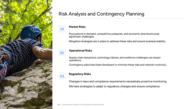 Modern Business Plan template slide 12 preview