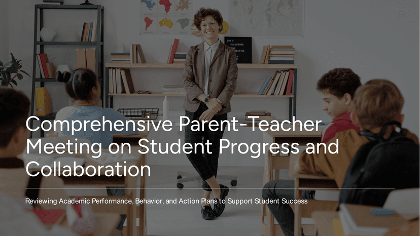Parent Teacher Meeting Summary
