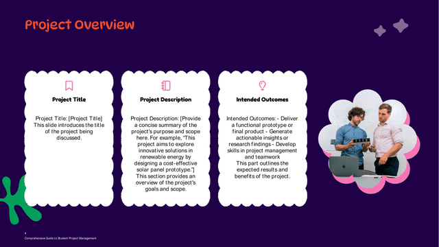 Student Project Guidelines template slide 4 preview