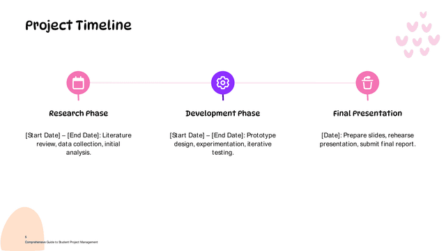 Student Project Guidelines template slide 6 preview