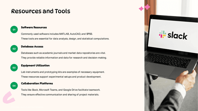 Student Project Guidelines template slide 9 preview