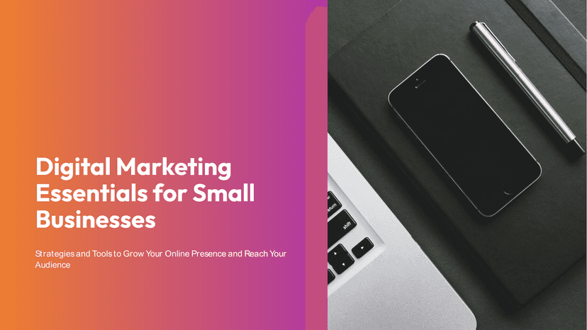 Digital Marketing Strategy for Small Businesses