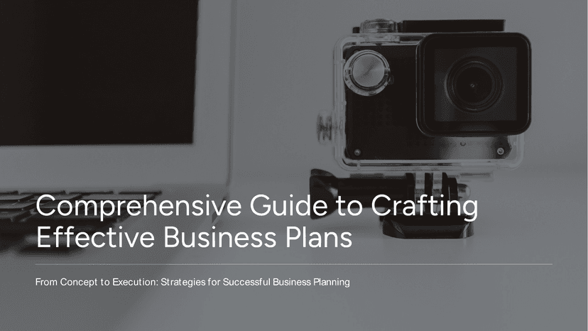 Modern Business Plan