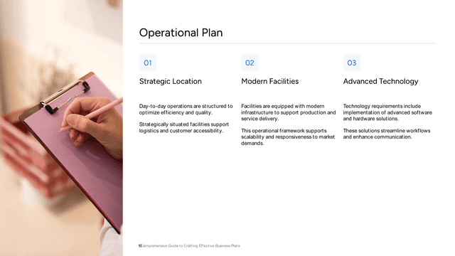 Modern Business Plan template slide 10 preview