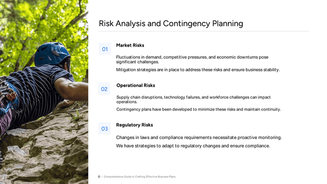 Modern Business Plan template slide 12 preview