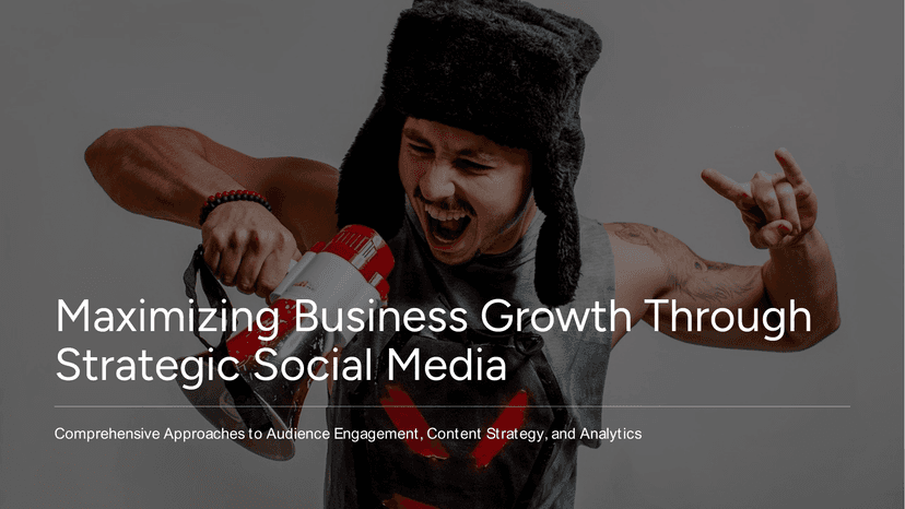 Social Media Strategy