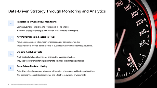 Social Media Strategy template slide 11 preview