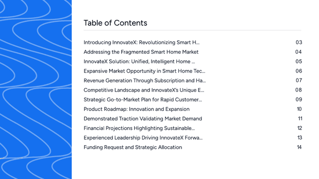 Startup Pitch Deck template slide 2 preview