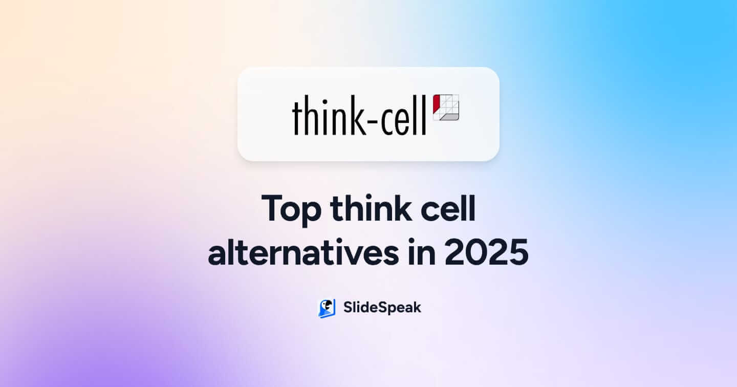 Beyond Charts: Top Think-cell Alternatives with AI - SlideSpeak