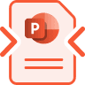 Compresseur PowerPoint Icon
