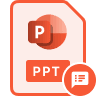 Extraire des notes PowerPoint Icon