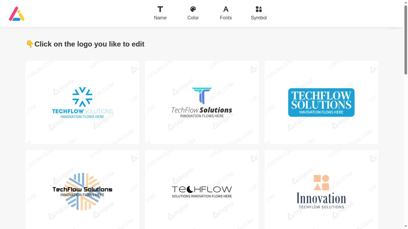 LogoAI Generated Logo Examples