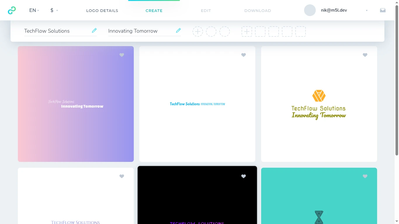 LogoPony Generated Logo Examples