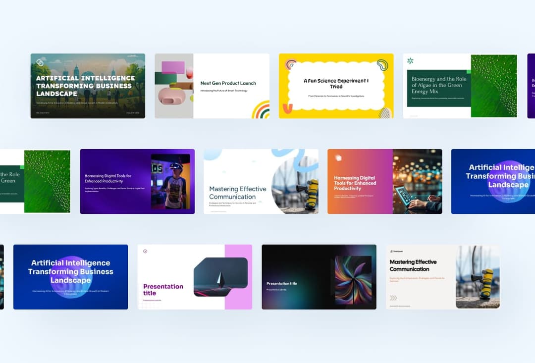 Great design with templates and polished layouts