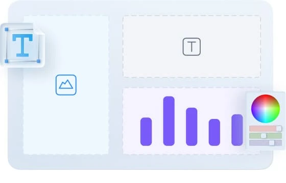 Easy presentation customization interface showing style and flow options