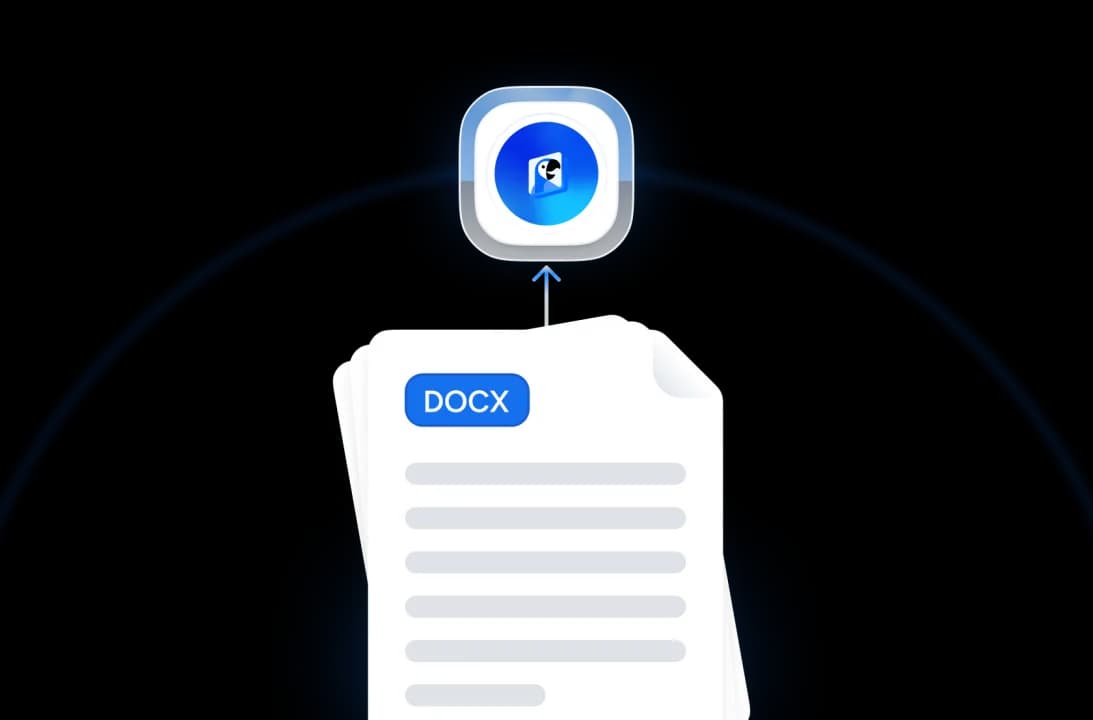 A IA lê seu documento do Word