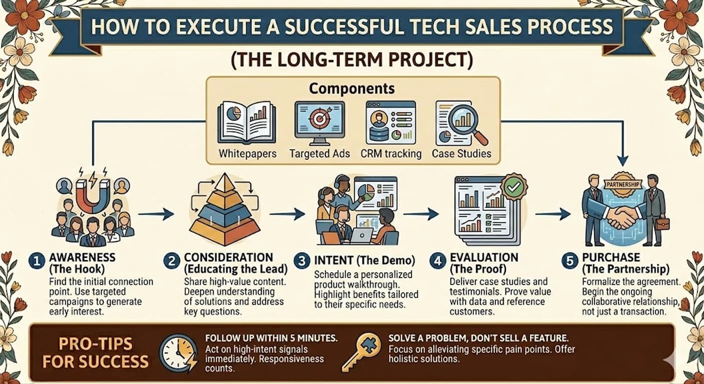 How to Execute a Successful Tech Sales Process