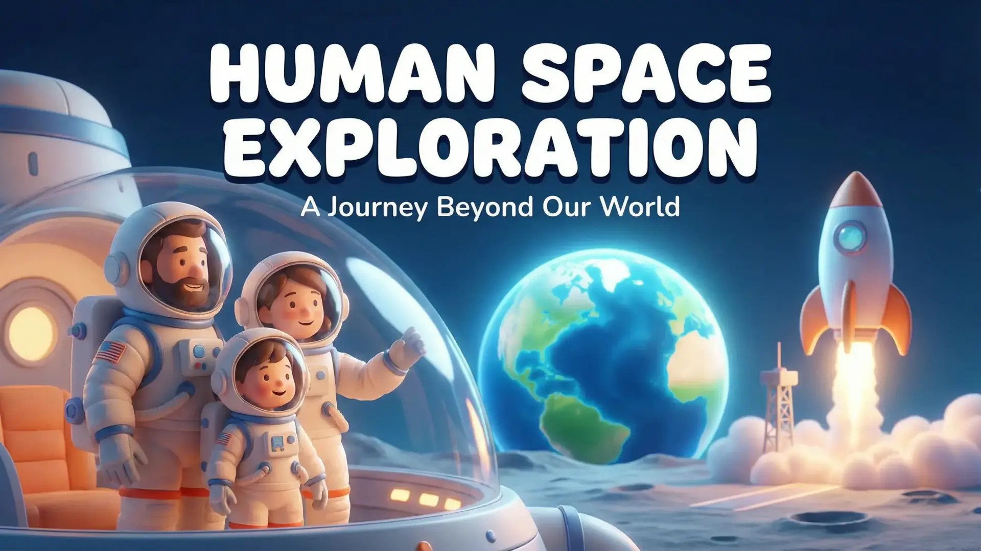 Nano Banana - Human Space Exploration