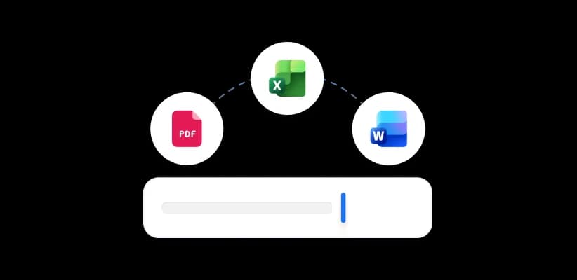 PDF, Word and Excel to presentation