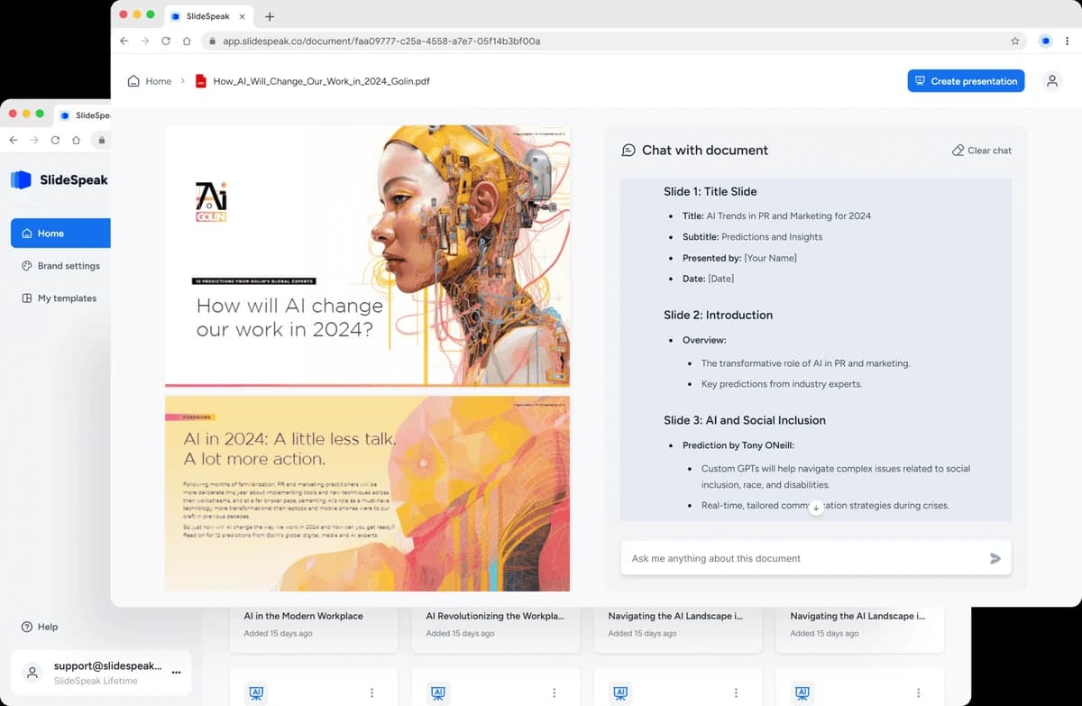 SlideSpeak for Students