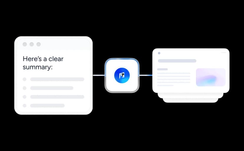 From summary to new presentation