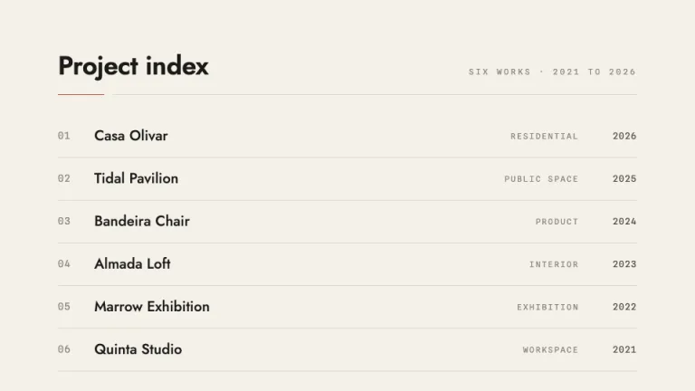 Atelier Project index slide