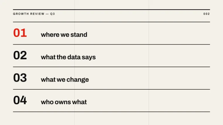 Basel Agenda slide