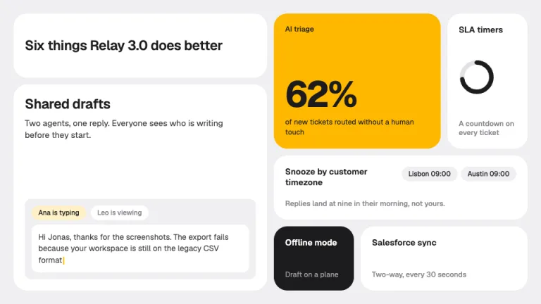 Bento Feature grid slide