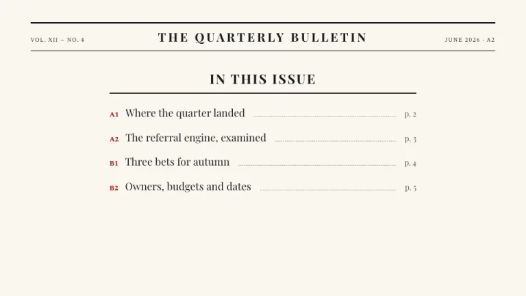 Broadsheet Agenda slide
