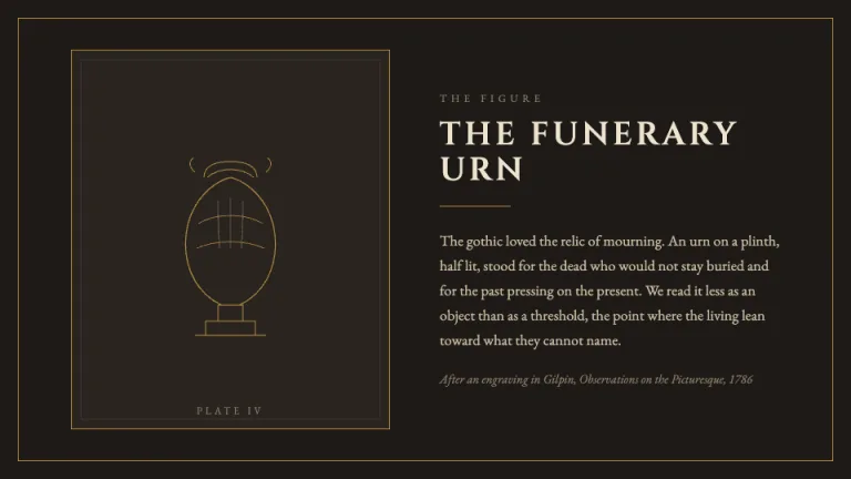 Dark Academia Plate slide