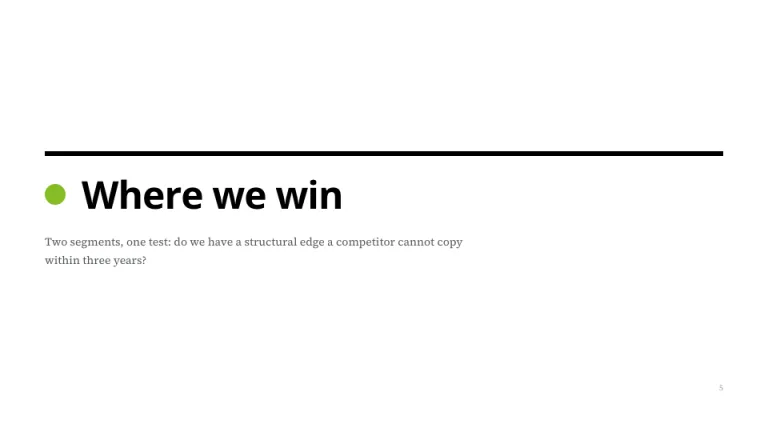 Deloitte Style Section divider slide