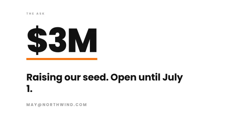 Demo Day Closing slide