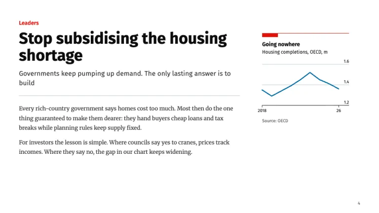 Economist Style Leader slide