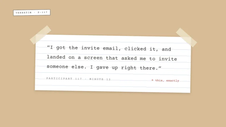 Field Notes Quote slide