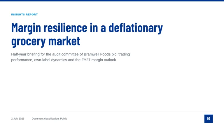 KPMG Style Title slide