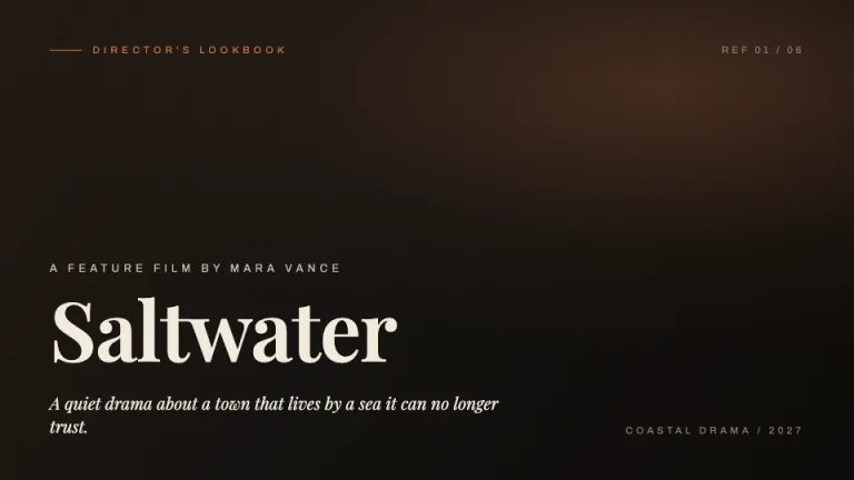 Lookbook Cover slide