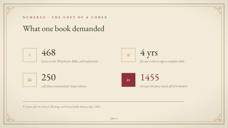 Manuscript Key metrics slide